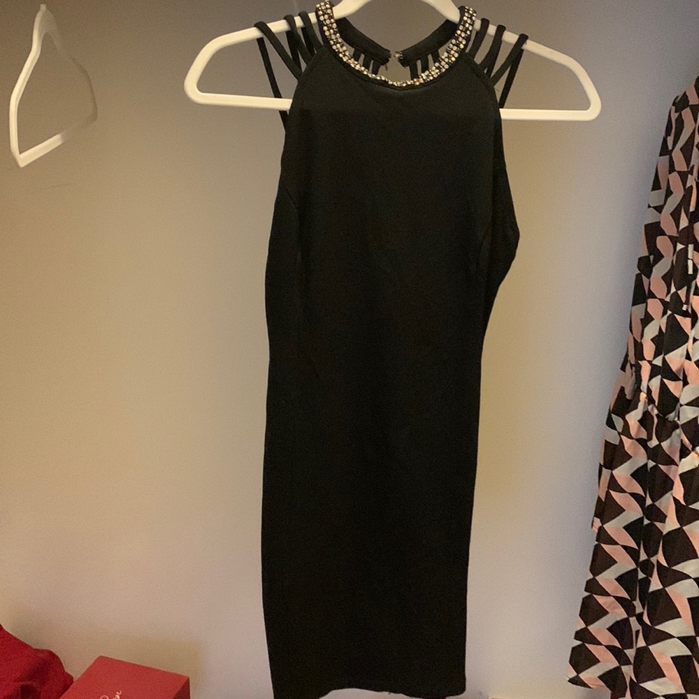 River Island A Line open back elegant dress
